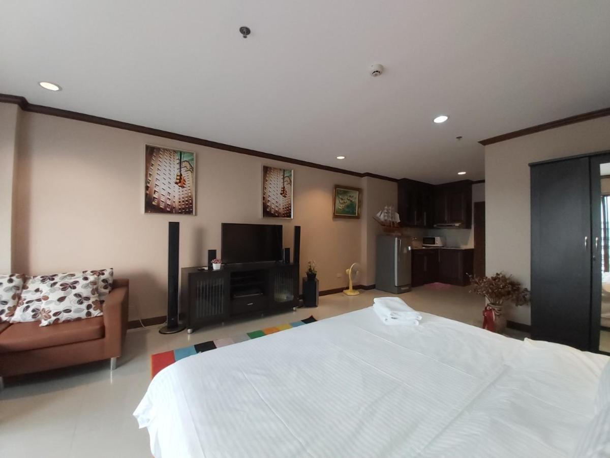 Condominum In Jomtien Beach With Sea View, Balcony And Free Wifi Pattaya Exterior foto