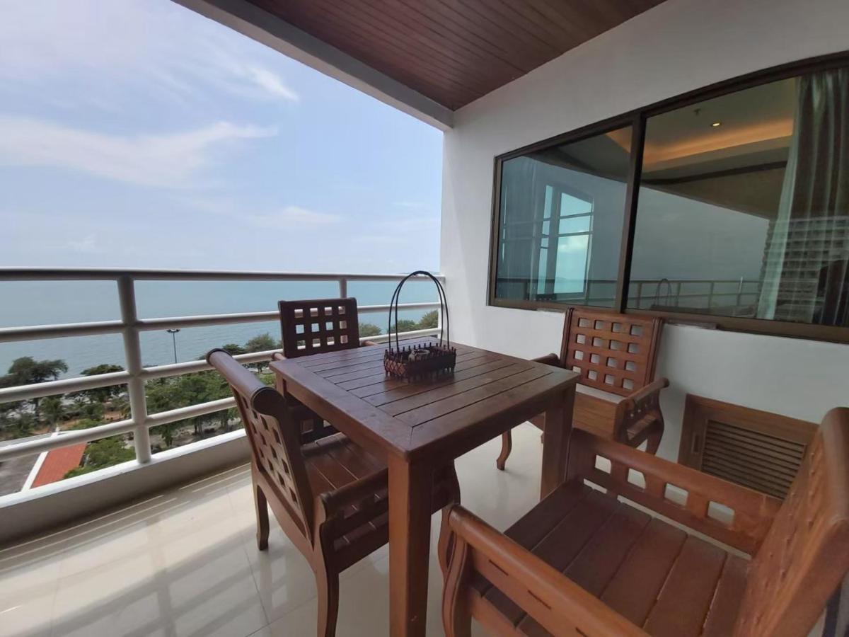 Condominum In Jomtien Beach With Sea View, Balcony And Free Wifi Pattaya Exterior foto