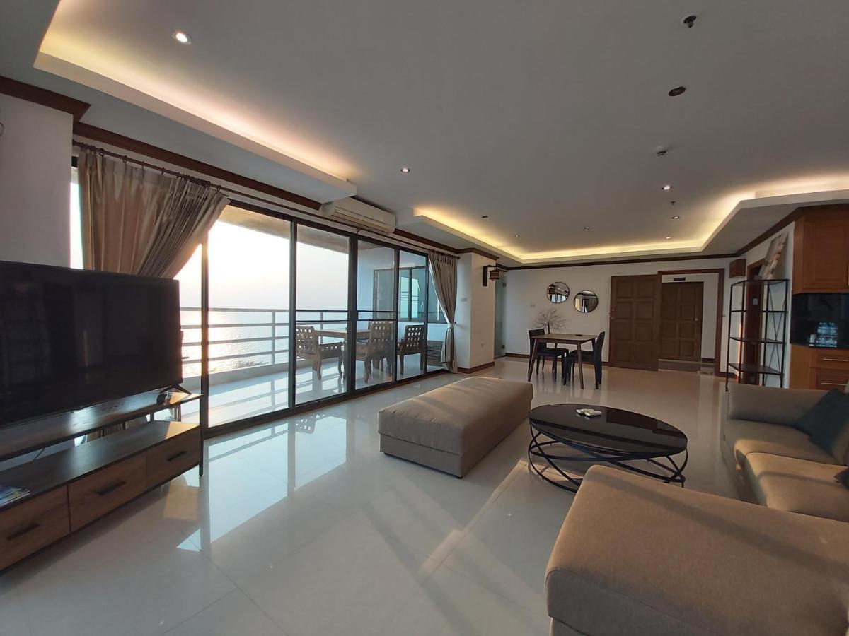 Condominum In Jomtien Beach With Sea View, Balcony And Free Wifi Pattaya Exterior foto