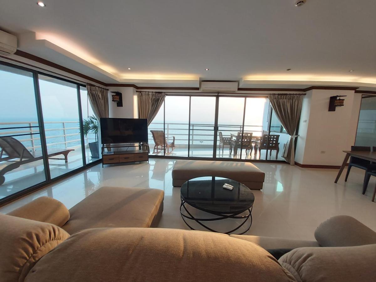 Condominum In Jomtien Beach With Sea View, Balcony And Free Wifi Pattaya Exterior foto